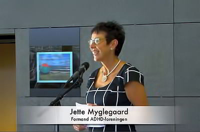 ADHDkompagniet - Formand for ADHD-foreningen Jette Myglegaard 
